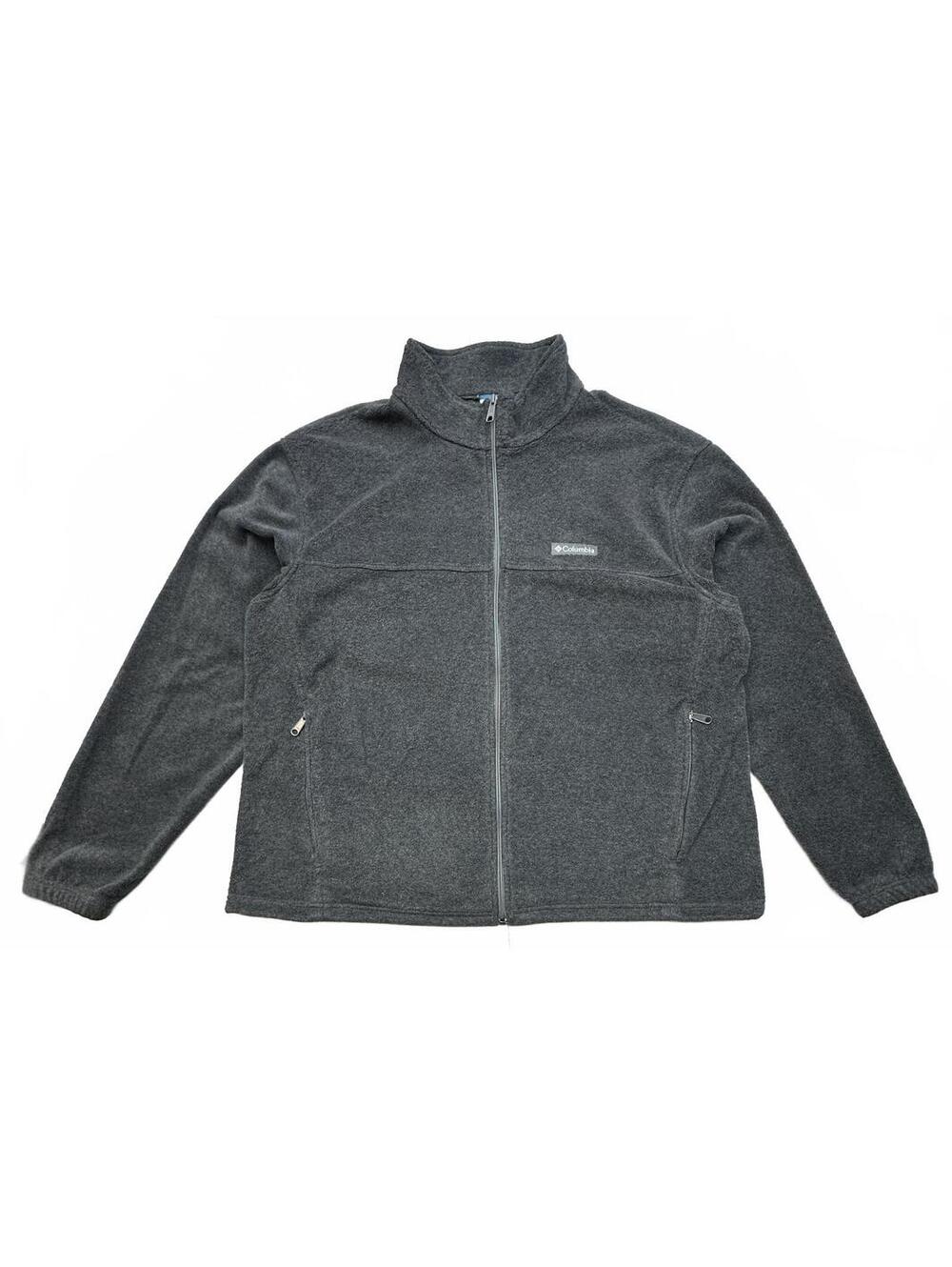 Columbia Granite Mountain Fleece Jacket Men’s XL Charcoal Gray Full Zip XM6354